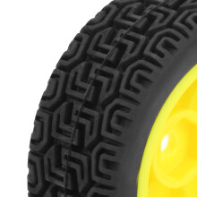 4 Stück 1/10 RC-Flachwagenreifen für Hochgeschwindigkeits-RC-Fahrzeuge, 68 mm