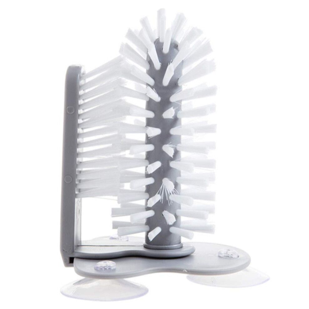 Water Bottle Cleaning Brush, Glass Cleaner for Cups, Suction Base Design, Durable Bristles, Perfect for Glassware and Bottles-image-OPC-PK9PQYN-NEW