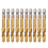 10pcs M8 HSS Screw Tap Kit - 6.8mm Drill Bits, 8mm Thread 2