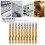 10pcs M8 HSS Screw Tap Kit - 6.8mm Drill Bits, 8mm Thread 7