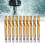 10pcs M8 HSS Screw Tap Kit - 6.8mm Drill Bits, 8mm Thread 13