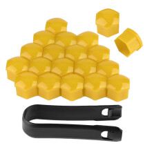 20pcs 17mm Nut Car Wheel Auto Hub Screw Protection