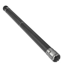 240cm Carbon-Teleskop-Angelschaft Griff Tragbar, Schwarz, 5 Abschnitte