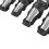 Silver Black Motorcycle Knee Pads Elbow Guards 13