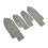 4Pcs/Set Car Front Rear Door Panel Armrest Cover 4