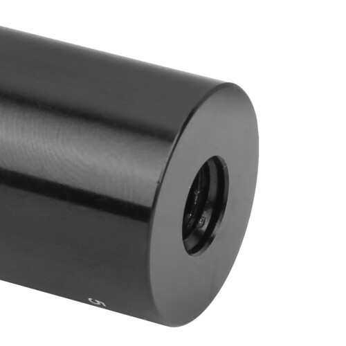 Eleganter schwarzer Pool-Queue-Extender 2oz mit 5/16-18-Zahnungskopf