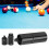 Eleganter schwarzer Pool-Queue-Extender 2oz mit 5/16-18-Zahnungskopf 9