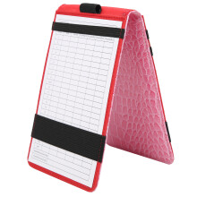 PU-Leder-Golf-Scorekartenhalter, 18x11cm Faltbares Punktelayout