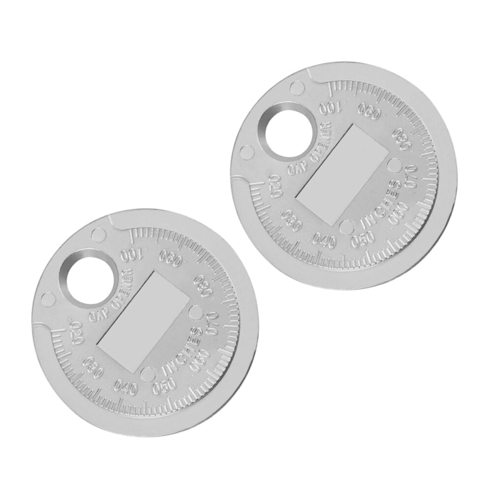 2Pcs Spark Plug Gapping Tool Durable Measuring Gauge For Accurate Spark Plug Gap Measurement Lightweight And Portable Design 6038364031563