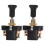 2 Pcs Headlamp Switch Pull Cord, Universal Car Fog Light Push Switch for 12V 24V Ceiling 1