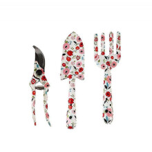 Garden Tools Set, 3-Pcs Garden Tools Set, Trowel, Transplanted, Secateurs, Gardening Gifts for Gardeners 20+26+29.5cm