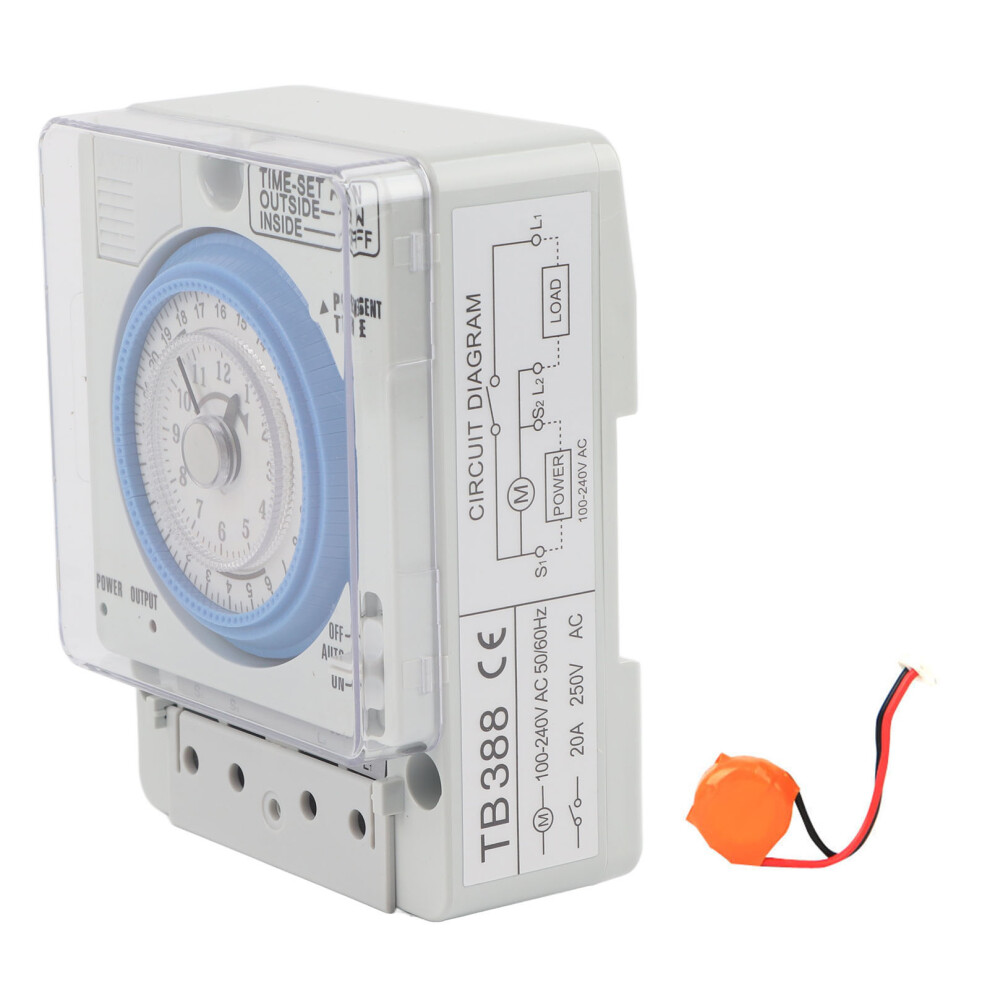 TB388 Mechanical Timer 15 Minutes 24 Hours Time