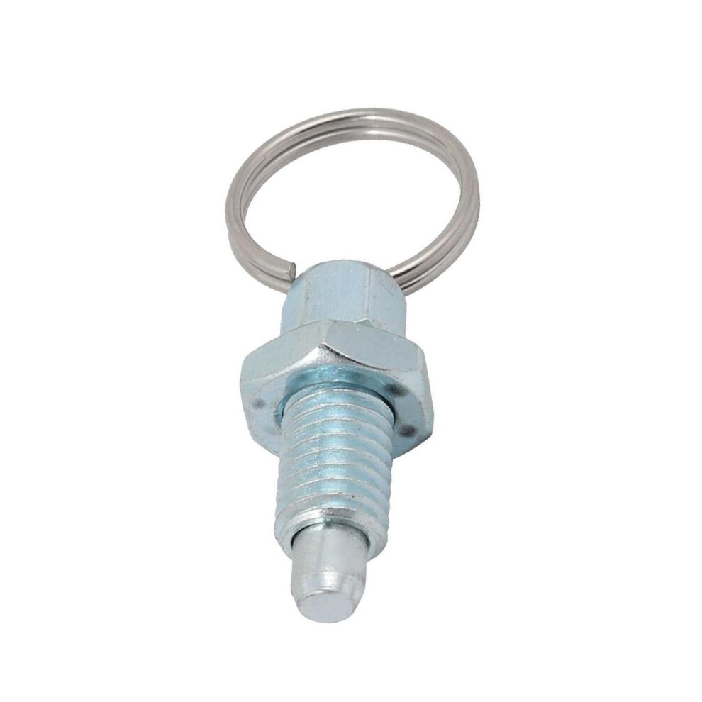 (M85 Galvanized Steel) Heavy-Duty Index Plunger with User-Friendly Ring Pull Secure Spring-image-OPC-PK9PYKH-NEW