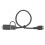 PVC 2-in-1 USB-C zu Micro USB Datenkabel 32cm Schwarz 8