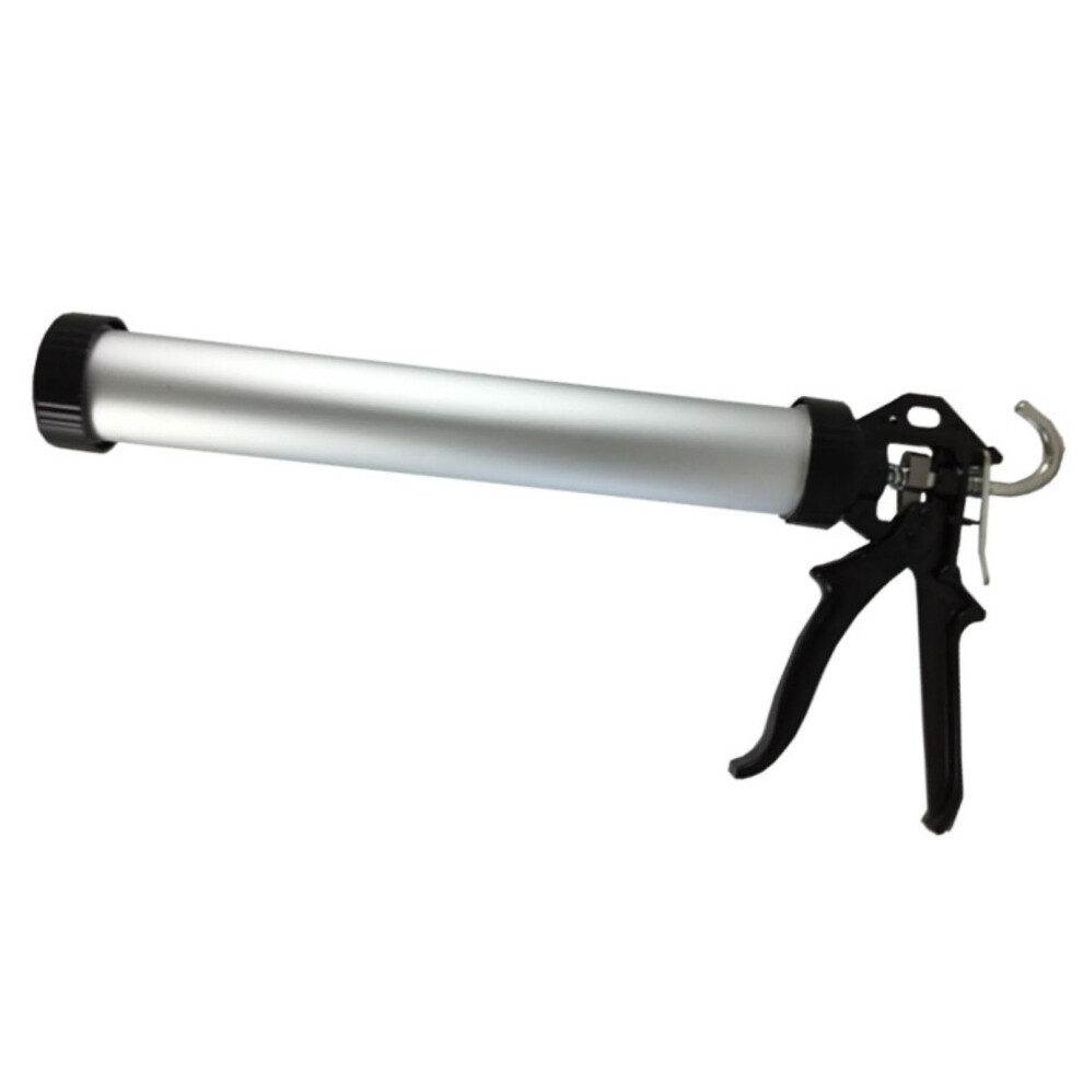 Cartridge Press Hose Bag Press Gun 290/300/310/400/600Ml Aluminium Steel 24:1 Gear Ratio For Silicone Acrylic Mortar 6482260346090