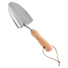 Garden Shovel, Stainless Steel Hand Trowel for Planting, Backyard Lawn Care, Landscape Gardening, Kids Room Use