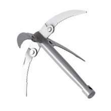Aquatic Knife Portable Folding Razor Knife for Pool Trimming Beach Use, Stainless Steel Blade, Compact Design