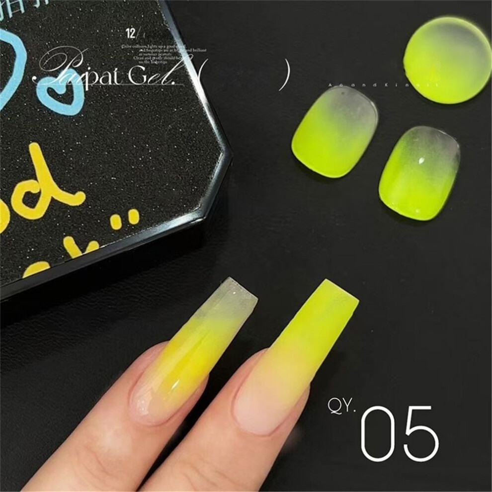 (Type#5) New Solid Fluorescent High Color Long-lasting Gradient Nail Polish-image-OPC-PK9Q2SY-NEW