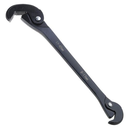 Adjustable Wrench 8-42 mm, Multi-Function Grip Tool, Socket Wrench for Bolts and Nuts, Durable Steel Construction