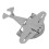 Fighter Plane Cocktail Strainer Stainless Steel 4