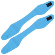 2 Stück Wasserdichte Neopren-Ohrstecker für Sport & Yoga Blau