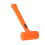 Practical PVC Rubber Soft Face Dead Blow Hammer 10
