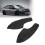 1 Pair Black Front Door Panel Armrest Cover Car 11