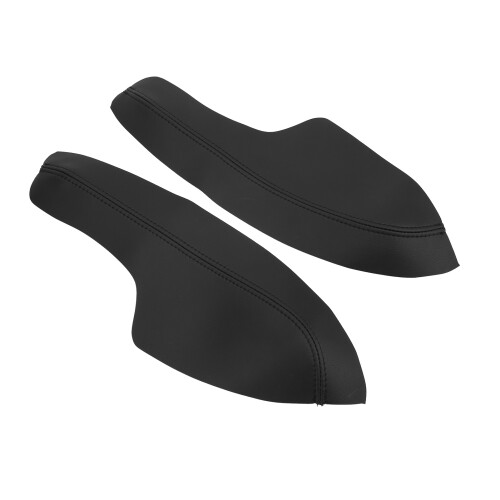 1 Pair Black Front Door Panel Armrest Cover Car 2