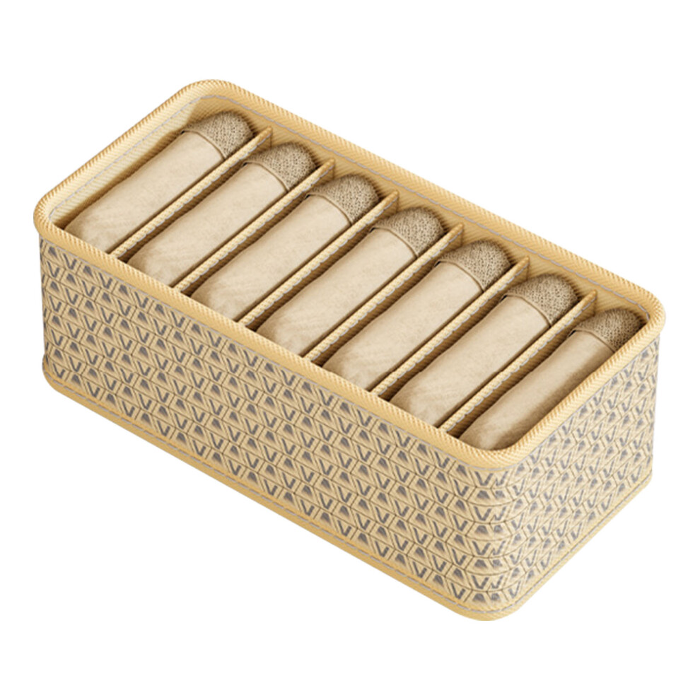 Closet Drawer Organizer Dividers Fabric Dresser Beige
