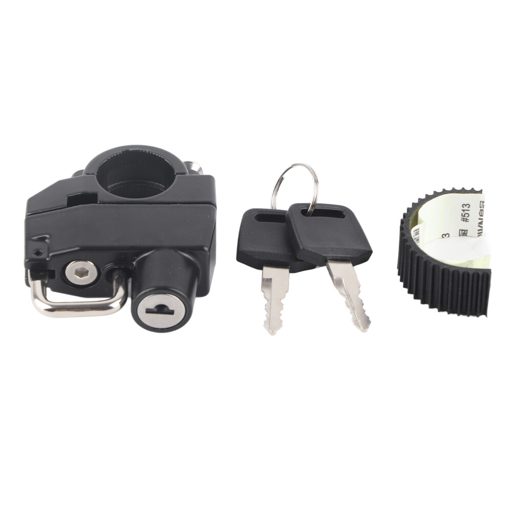 Motorcycle Helmet Lock With 2ÂKey Metal Small 8320539718279