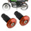 22mm 7/8inch Motorcycle Handlebar End Slider Plug 6
