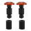 22mm 7/8inch Motorcycle Handlebar End Slider Plug 1