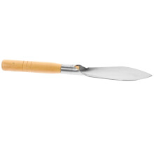 Small Garden Trowel with Wooden Handle 20 cm for Precise Digging and Planting in Narrow Spaces Portable Garden Tool