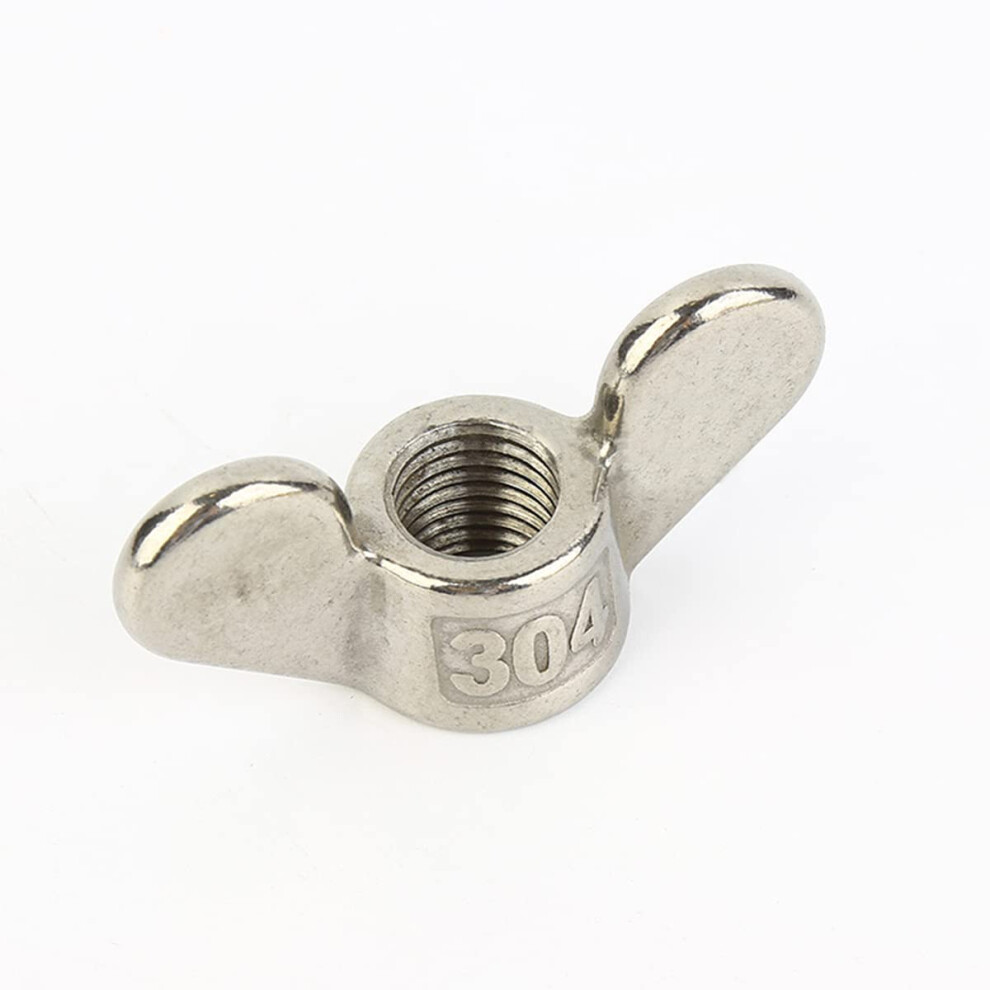M6 Wing Nuts Stainless Steel Butterfly Nut Screws Precision Cast Fixings For Fastening Applications 6482260347974
