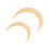 2Pcs Moon Hair Fork ABS Decorative Portable Moon 4