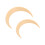2Pcs Moon Hair Fork ABS Decorative Portable Moon 5