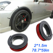 2 Pcs 1.5m Universal Rubber Car Wheel Arch