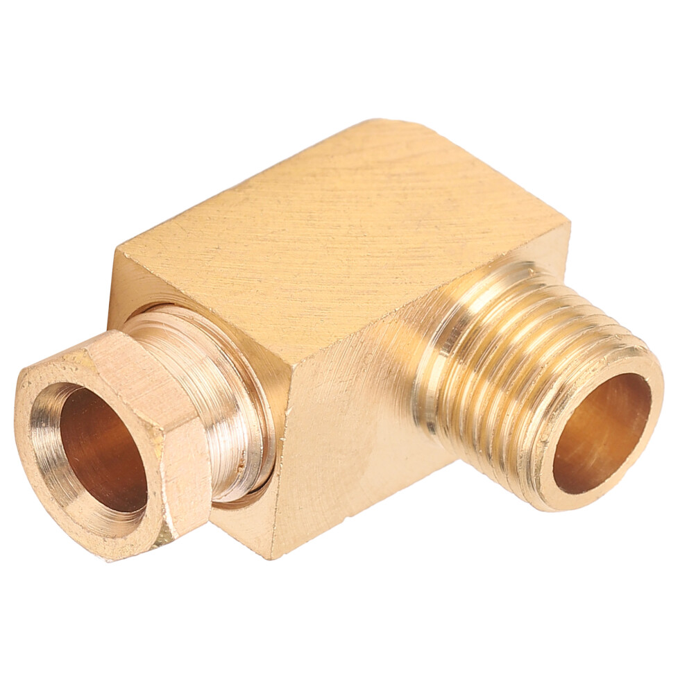 Oil Pipe Fitting Elbow Brass Rectangular Square