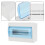 1pc Plastic Distribution Protection Box For 9-12 8
