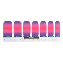Gradient Waterproof Nagelsticker-Set für Zuhause und Salon, 7 Arten