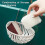 Sink Sponge Holder Hanging Kitchen Sink Caddy Adjustable Strap Kitchen Sink Organizer Space SavingWhite 13