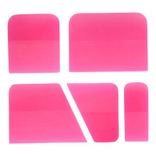 Automotive Cleaning Tools Pack of 5 Plastic Variants for Easy Use and Maintenance of Car Films and Surfaces