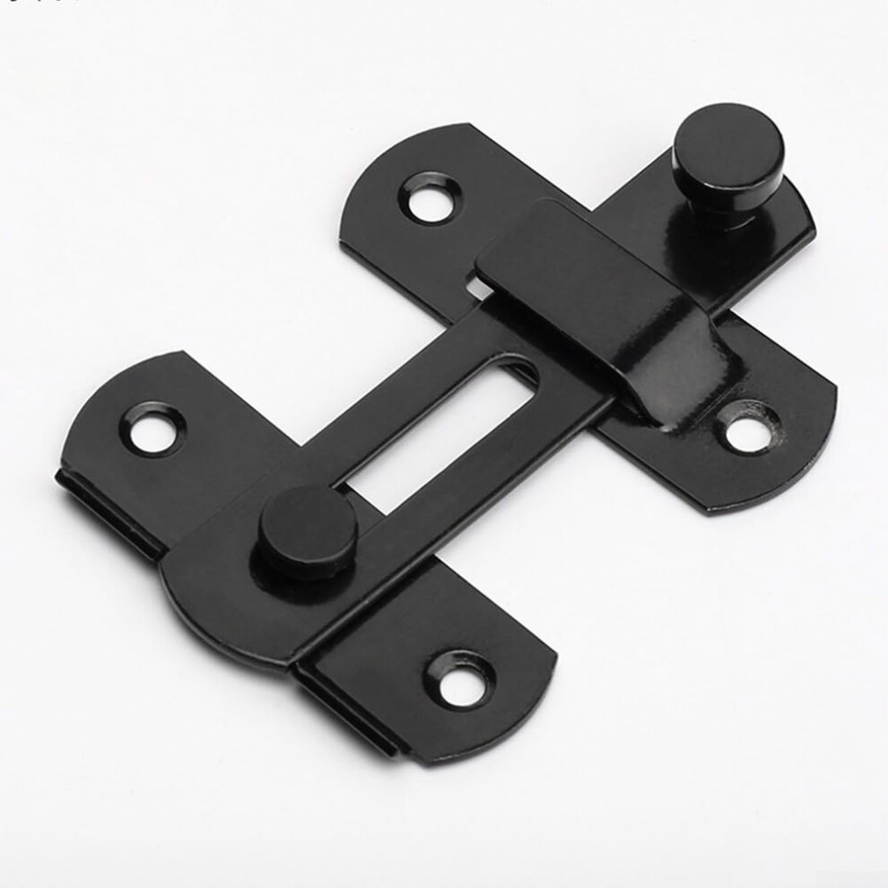 Stainless Steel Door Latches And Bolts For Barn Doors And Sliding Applications, Black, Weatherproof, Robust Construction 6482260349879