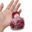 12 Pcs Doll Keychain Pom Pom Fluffy Cute Sleeping 13