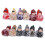 12 Pcs Doll Keychain Pom Pom Fluffy Cute Sleeping 7