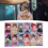 12 Pcs Doll Keychain Pom Pom Fluffy Cute Sleeping 12