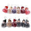 12 Pcs Doll Keychain Pom Pom Fluffy Cute Sleeping 4