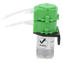 Duale Kopf-Peristaltikpumpe DC24V 1x3mm für Wasser- und viskose Flüssigkeiten