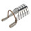 10 Pcs Nail Extension Forms Reusable Metal Long 14