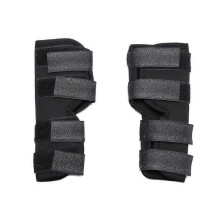 Pet Knee Pads Dog Support Brace for Hind Leg Hock Joint Wrap Breathable Injury Recover(L)